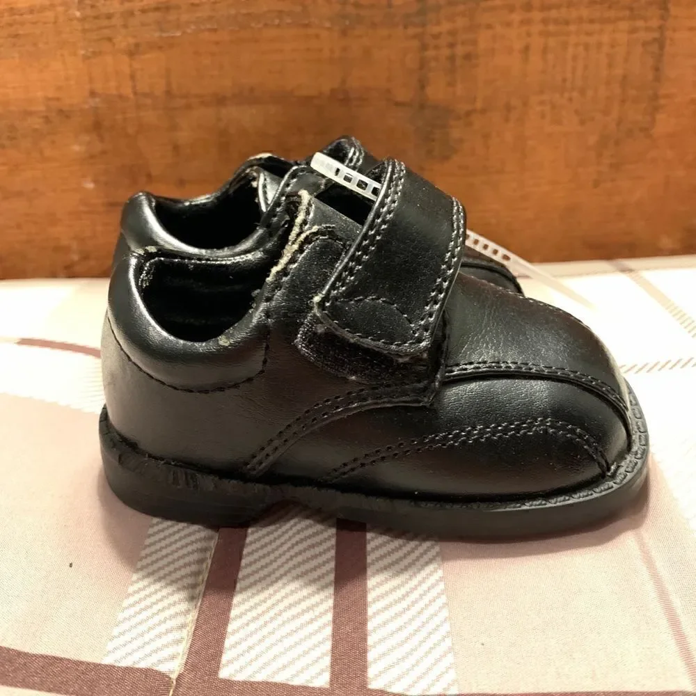 Black Pleather Dress Shoes